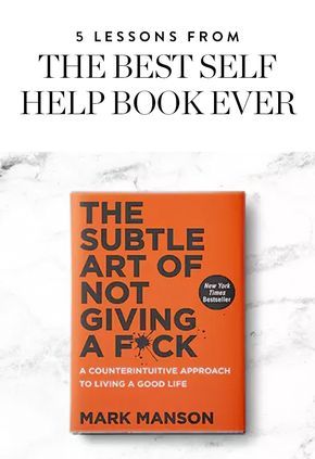 Here are the best tips for living a happier, freer life from Mark Manson's "The Subtle Art of Not Giving a F*ck". Funniest Books, Success Books, Best Self Help Books, Life Changing Books, Personal Development Books, Self Help Book, Reading Material, Self Help Books, What’s Going On