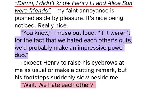 Alice Sun & Henry Li <3 Alice Sun Aesthetic, Henry Li And Alice Sun Aesthetic, Alice And Henry If You Could See The Sun, Alice Sun And Henry Li, Alice Sun, Henry Li, Ann Liang, Academic Rivals, Book Vibes