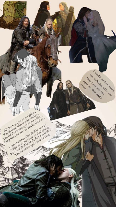 #lotr #lordoftherings #aralas #aragorn #legolas #jrrtolkien #middleearth Lotr Aragorn And Legolas, Lord Of The Rings Legolas And Aragorn, Aragon And Legolas Fanart, Aralas Lotr Fanart, Lotr Aralas Fanart, Legolas And Aragorn Ship, Legolas X Aragorn Fanart Kiss, Aralas Fanart, Aragorn X Legolas Fanart