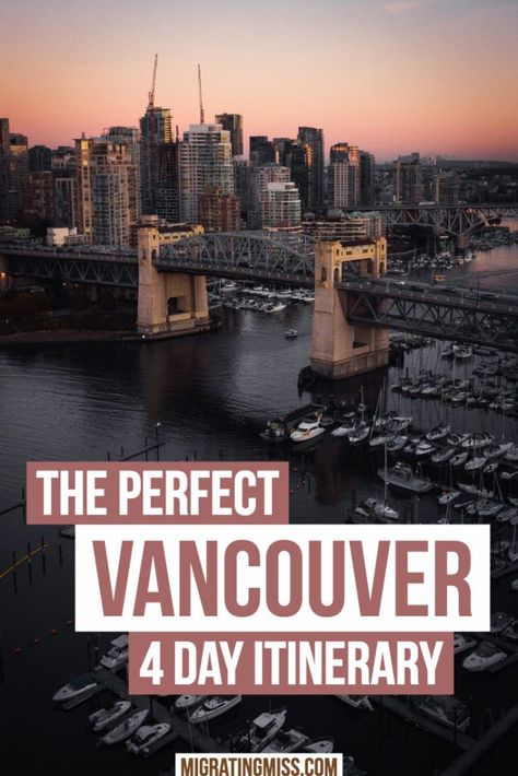 Canada Itinerary, Vancouver Itinerary, Vancouver Trip, Vancouver Vacation, Vancouver Travel Guide, Travel Favorites, British Columbia Travel, Visit Vancouver, Canada Vacation