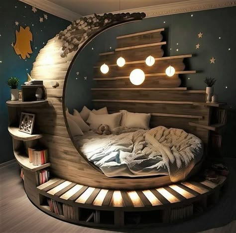 Amazing Bedroom Designs, Seni Dan Kraf, Bedroom Decor Design, Cozy Room Decor, Room Makeover Bedroom, Dream Room Inspiration, Awesome Bedrooms, Dream House Interior, Dream Decor