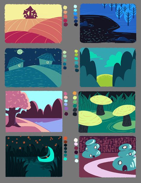 Limited Palette, Palette Color, Color Studies, Color Palette, Deviantart, Blue, Color, Art