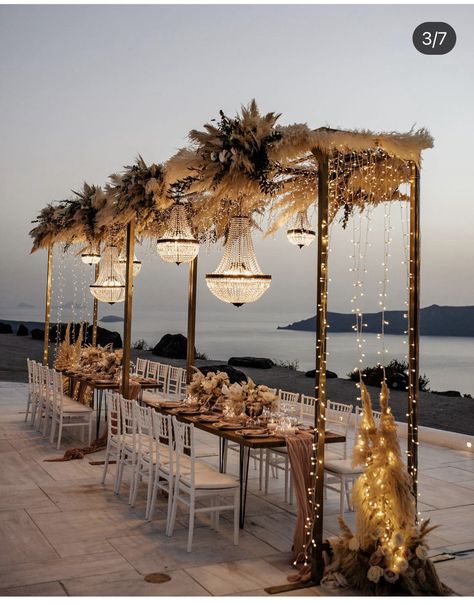 Boho Civil Wedding Decoration, Beach Indian Wedding Decor, Beach Corporate Event, Sundowner Wedding Decor, Wedding Decorations Ideas, Dream Beach Wedding, Decoration Evenementielle, Rustic Wedding Decorations, Dream Wedding Decorations