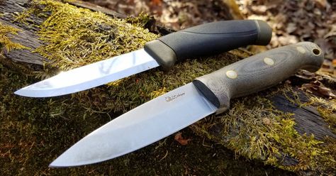 The Best Bushcraft Knives of 2021 | GearJunkie Carving A Turkey, Fishing Rods And Reels, Micarta Handles, Karambit Knife, Bushcraft Knives, Edc Knife, Tool Steel, Fire Starters, Whittling