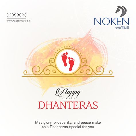 May glory, prosperity, and peace make this Dhanteras special for you Happy Dhanteras..! #Noken #Tiles #Ceramic #Brand #FloorTiles #DoubleCharge #LuxuryDesign #InteriorDesign #dhanteras #dhan #teras #diwali #festival #india #indianfestivals #laxmipoojan #laxmipooja #fun #joy Dhan Teras Poster, Dhan Teras Creative Ads, Dhanteras Creative Ads, Dhanteras Post, Dhan Teras, Dhanteras Images, Cabin Crew Training, Happy Diwali Photos, Disney Cars Wallpaper