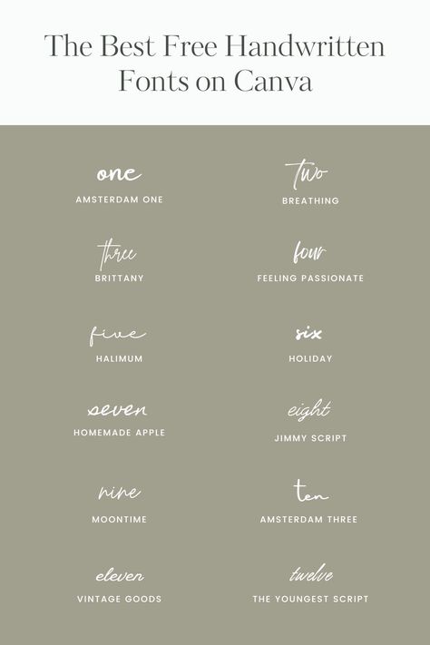 Canva Signature Font, Handwritten Canva Fonts, Logo Fonts Canva, Handwriting Fonts Canva, Thick Cursive Font, Wood Website, Cursive Fonts Canva, Canva Cursive Fonts, Fragrance Branding