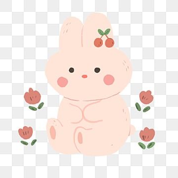 korean bunny,stickers,flowers,cherry,rabbit,cute stickers,sitting Korean Cute Stickers Png, Korean Bunny Cartoon, Korean Stickers Png, ของตกแต่ง Png ฟรี, Bunny With Flowers, Bunny Stickers, Doodle Png, Fluffy Rabbit, Cute Png