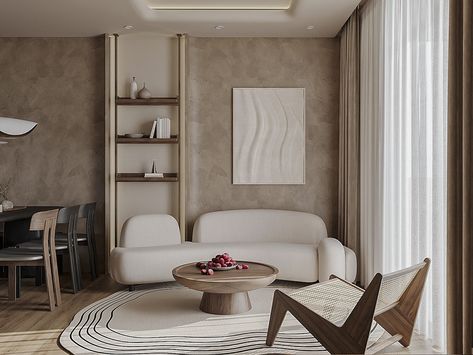 Wabi Sabi Apartment :: Behance Wabi Sabi Apartment, Apartment Behance, Architecture Interior Design, Autodesk 3ds Max, Architecture Interior, Interior Architecture Design, Freelancing Jobs, Wabi Sabi, 3ds Max