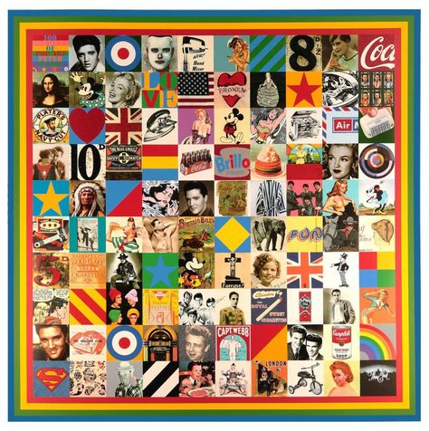 100 Sources of Pop Art James Rosenquist, Pop Art Collage, Claes Oldenburg, Peter Blake, Wayne Thiebaud, Pop Art Movement, Marcel Duchamp, Mark 2, Jasper Johns