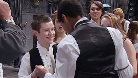 George Weasley Yule Ball, Dean Harry Potter, Solace Quotes, Devon Murray, Seamus Finnigan, Sean Biggerstaff, Alfred Enoch, Dean Thomas, Comfort Movie