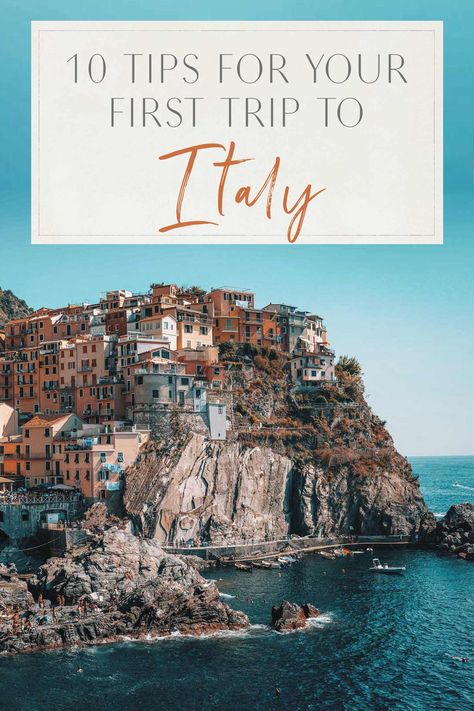 10 Tips for Your First Trip to Italy • The Blonde Abroad First Trip To Italy Travel Tips, Solo Italy Trip, First Trip To Italy, Italy Summer Trip, Visiting Italy For The First Time, Trips To Italy, Bucket List Europe, Travel Desk, Italy Tips