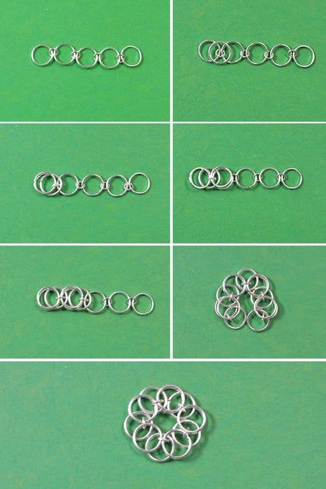 How to Make a Pair of Jump Ring Chandelier Earrings With Beads : 6 Steps (with Pictures) - Instructables Chandelier Earrings Diy, Chainmaille Jewelry Patterns, Chain Maille Patterns, Earrings With Beads, Jump Ring Jewelry, Wire Wrap Jewelry Designs, Chainmail Jewelry, Ring Chandelier, Chain Maille Jewelry