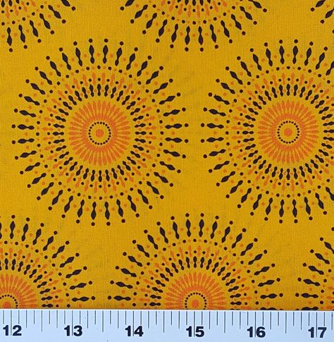 South African Shweshwe Shweshwe Fabric, Thrift Store Furniture, 3 Cats, Gold Fabric, Gold Orange, Orange Gold, South Africa, Colorful Backgrounds, Quilting