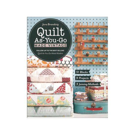 Stash By C&T Quilt As You Go Made Vintage Bk Crochet Quilt Tutorial, Easy Quilting Design, Quilt Book, Quick Quilt, Quilt Block Patterns Free, Pillow Tutorial, Quilt As You Go, Star Quilt Blocks, Crochet Quilt