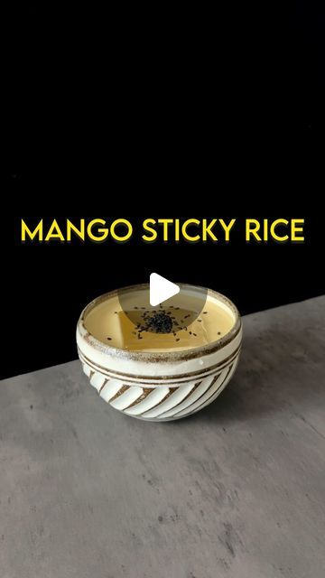 Lance Wong on Instagram: "Mango Sticky Rice   Cognac, Mango, Rice infused Coconut Milk, Lemon, black sesame  Mango Sticky Rice- perhaps my favorite dessert of all time. But is the concept of mango sticky rice to highlight the mango, or the sticky rice? This colada-esque cocktail from Schmuck @schmuckordie @heena_kewalramani @juliette.laroui argues that the combination is treat itself. Mango is combined with rice infused coconut milk to create a creamy yet crushable and quaffable cocktail. Truly a delight, but make sure you use ripe mangos otherwise it might get lost in the cocktail!  50 ml rice infused coconut milk*  45 ml cognac  40 ml mango syrup **  10 ml lemon juice  dash saline  Garnish: Black Sesame  Combine all ingredients into a tin with ice and shake until cold. Pour into a vessel Mango Rice, Mango Sticky Rice, Mango Syrup, Favorite Dessert, Black Sesame, Sticky Rice, Interesting Food, Food Dessert, Interesting Food Recipes