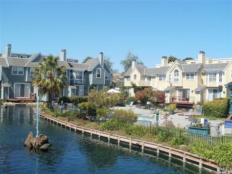 Waterfront Townhouses Waterfront Townhouse, Living In La, Learn To Love, Dream Homes, Northern California, My Dream Home, Dream House, California, Pool