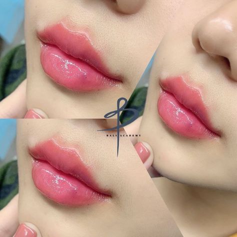 Lip Color Tattoo, Glossy Lips Makeup, Lips Inspiration, Korean Lips, Lip Art Makeup, Lips Art, Eyebrow Design, Makeup Eyebrows, Lip Filler