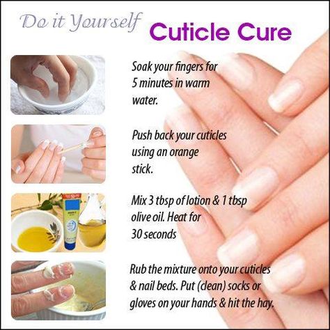 How to have healthy cuticles: #health #tip #nailtip #stayglam #inspiringchick How To Get Pretty Hands, Peeling Cuticles, Around Nails, Nail Growth Tips, Nail Care Diy, Dry Cuticles, Natural Nail Care, Cuticle Care, Nagel Tips