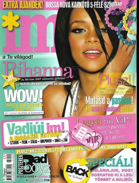 Beyonce Magazine Cover 2000s, 2010s Magazine Covers, Rhianna 2000’s, Rihanna Magazine Cover, 2000s Magazine Covers, Y2k Magazine Cover, 2004 Aesthetic, Textiles Moodboard, Rihanna Poster