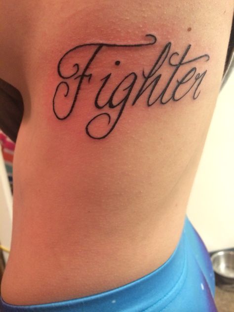 Fighter tattoo ❤️❤️❤️ Fighter Tattoo, Baby Tattoo, Baby Tattoos, Tattoo Inspo, Tattoo Quotes, Tattoos, Quick Saves