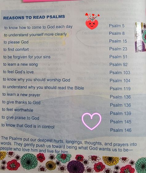 How To Read Psalms, Bible Chapters To Read When, Psalm 15, Reasons To Read, Bible Reading Schedule, Praying The Psalms, Reading Schedule, Psalm 92, Biblical Parenting