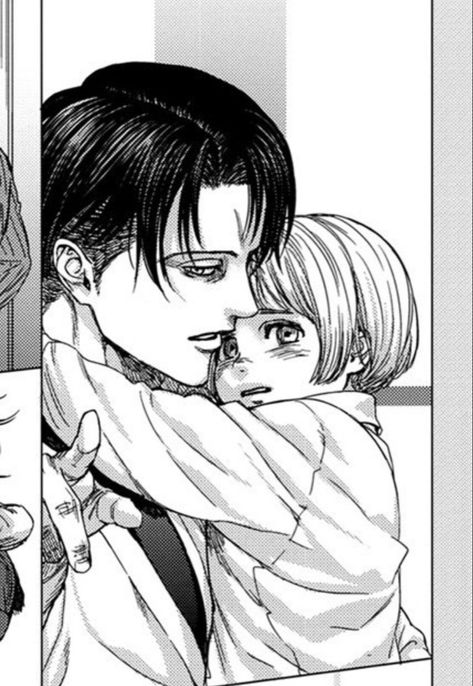 OH MY GOD BABY ARMIN + this is from a levi x erwin doujinshi called "curtain call" by hitomi An Anime, On Twitter, Twitter, Anime