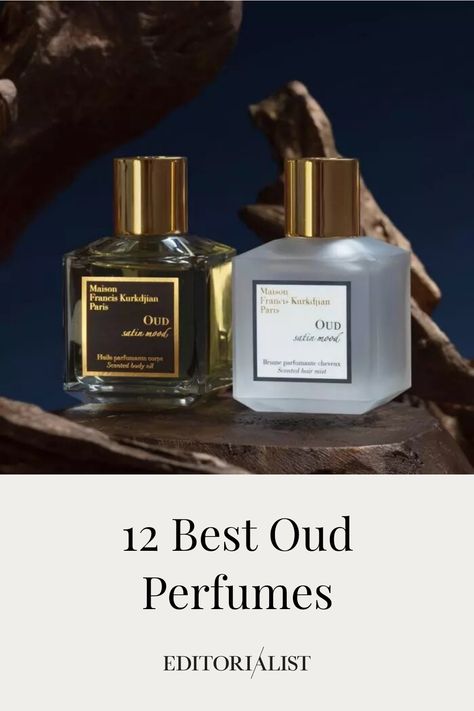 The scent of oud is smoky, intense, and intoxicating. Once popular in Asia and the Middle East, oud has taken over the West with designer and niche brands creating their own scents for the connoisseurs of perfume. Check out the 12 best oud perfumes from top brands like Tom Ford, Le Labo, and more, and shop for your favorite items. Best Oud Perfumes Women, Best Oud Perfumes, Perfume Wardrobe, Oud Fragrance, Oud Perfume, Sandalwood Fragrance, Perfume Display, Parfums De Marly, Frederic Malle