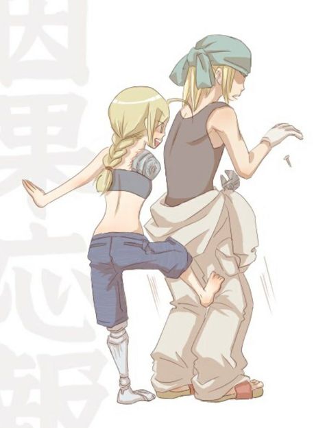 Female Edward Elric, Fullmetal Brotherhood, Ed And Winry, Fullmetal Alchemist Edward, Full Metal Alchemist, Alphonse Elric, Moe Anime, Fancy Art, Edward Elric