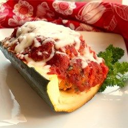 Italian Meatloaf in Zucchini Boats - Allrecipes.com Zucchini Boats Recipe, Meatloaf Stuffed, Zucchini Boat Recipes, Italian Meatloaf, Zucchini Recipes Healthy, Sauteed Zucchini, Stuffed Zucchini, Healthy Zucchini, Zucchini Boats