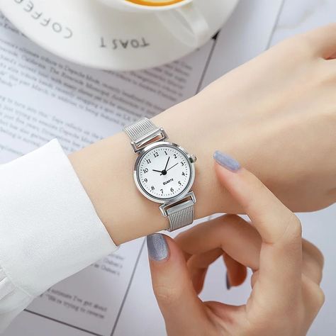 Women Silver Bracelet Watches Small Women Wrist Watch Women Watches Fashion Women's Watches Clock Reloj Mujer Relogio Feminino https://frescoflaire.com/products/women-silver-bracelet-watches-small-women-wrist-watch-women-watches-fashion-womens-watches-clock-reloj-mujer-relogio-feminino-1 #SilverBraceletWatch #WomensWristWatch #FashionWatch #SmallWristWatch #RelojMujer #RelogioFeminino #ElegantWatches #FashionAccessories #StylishWatches #WomenTimepieces #LuxuryWatches #ChicWristWatch #Trendy... Wrist Watch Women, Silver Bracelet Watch, Vase Arrangements, Watch Women, Fashion Watch, Small Women, Women Watches, Women's Watches, Watches Women Fashion