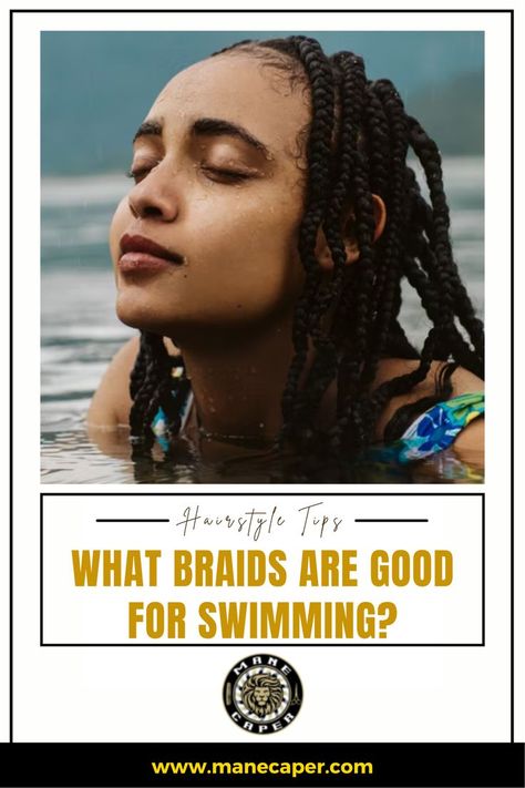 Do you intend to braid your hair while swimming? One of the best things about braids is that they may be worn while swimming. These swimming braids will keep your hair looking great whether you’re swimming in a pool or even in the ocean. #swimmingbraids #braidedhairstyles #boxbraidstyles #braidsthatlast #braidsfordays #braidstylist #bullsbrookhair #stitchbraids #sleekbraids #funkybraids #flauntitbraids Best Braids For Swimming Black Hair, Swimming Braids, Braids For Swimming Black Hair, Natural Hairstyles For Swimming, Protective Styles For Swimming, Braids For Swimming, Funky Braids, Middle School Hairstyles, Hairstyles For Swimming