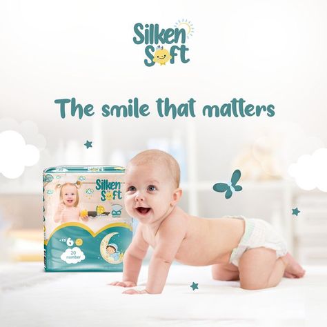 Diaper Ads Design, Baby Social Media Design, Standing Banner Design, Baby Medicine, Baby Ads, Email Marketing Design Inspiration, Medical Posters, Ads Creative Advertising Ideas, Creative Advertising Design