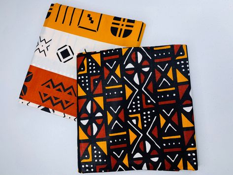 African Material, African Crafts, Mudcloth Fabric, Hat Hair, African Fashion Traditional, African Fabrics, Hair Bonnet, Eye Print, Scrub Caps Surgical