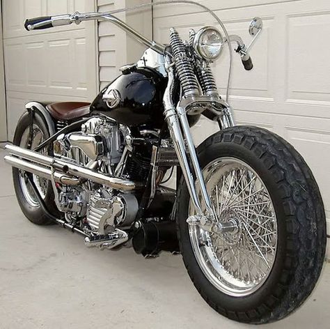 Motos Bobber, Harley Davidson Crafts, Harley Davidson Knucklehead, Motos Vintage, Motos Harley, Harley Davidson Fatboy, Harley Bobber, Classic Harley Davidson, Bobber Bikes