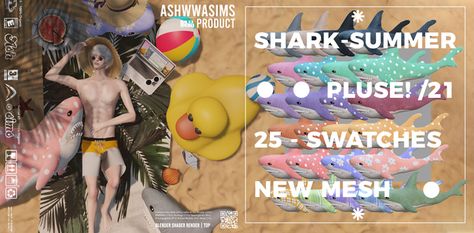 Sims 4 Marine Biologist, Sims 4 Shark Cc, Sims 4 Whale Cc, Ocean Sims 4 Cc, Sims 4 Cc Shark Tail, Shark Magazine, Old Ones, Sims 3, Sims 4 Mods