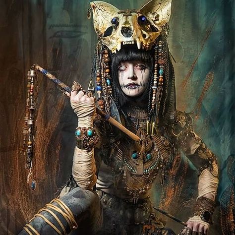 Bastet Costume, Succubus Cosplay, Cyberpunk Costume, Cyberpunk Makeup, Japanese Cyberpunk, Cosplay Horns, Post Apocalyptic Costume, Horror Costume, Fantasy Witch