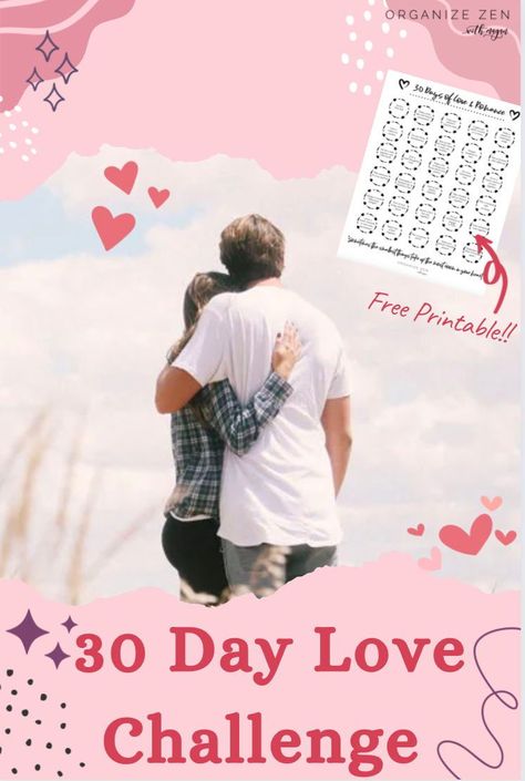 Married Couple Challenge, Daily Marriage Challenge, Love Challenge Marriage, Daily Couples Challenge, 30 Day Relationship Challenge Couples, 30 Day Marriage Challenge, 30 Day Love Challenge, 30 Day Relationship Challenge, Challenge For Couples