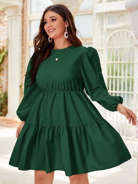 Ladies Casual Dresses Classy, Free Size Dress Women, Free Dresses For Women, Casual Chic Dress Classy, Cool Dresses Casual, Fall Plus Size Dresses, Simple Dresses Casual, Stretch Fabric Dress, Long Dresses Casual