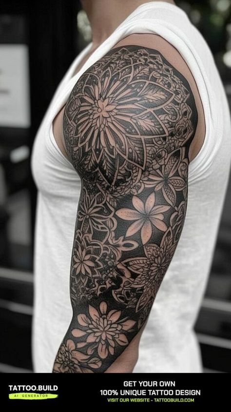 Masculine Half Sleeve Tattoo Designs for Men Ink Inspiration Galore Men’s Half Sleeve Ideas, Tattoo Sleeve Men Half, How To Start A Half Sleeve Tattoo, Left Arm Tattoo Men Half Sleeve, Outer Half Sleeve Tattoo, Unique Half Sleeve Tattoos, Cool Half Sleeve Tattoos, Tattoo Process, Free Tattoo Designs