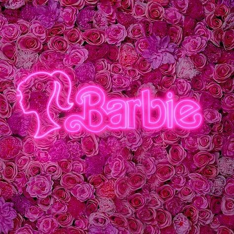 Barbie sign, Barbie neon sign Neon Barbie, Barbie Room Decor, Barbie Characters, Baddie Room, Bedroom Birthday, Wedding Bedroom, Birthday Party Game, Sign For Wedding, Neon Birthday