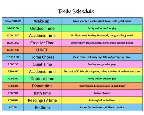 Modify and Print our Daily Schedule for Kids at Home - Mommyhood101 Homeschool Schedule Template, Daily Schedule Kids, Reading Homework, Babysitting Activities, Daily Routine Schedule, Keeping Kids Safe, Kids Schedule, Time Table, Schedule Templates