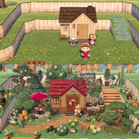 Yard Before And After, Cedar Trees, Animal Crossing Villagers, Island Design, Paradise Island, Animal Crossing Game, Animal Crossing Qr, Island Life, Animal Crossing