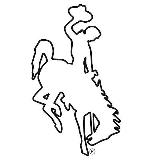 Black bucking horse silhouette. Applique Pictures, Horse Stencil, Horse Images, Horse Tattoo Design, Western Quilts, Football Coloring Pages, Cowboy Crafts, Bucking Horse, Stencil Outline