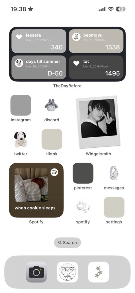 Txt Ios Layout, Homescreen Inspo Kpop, Txt Iphone Layout, Yeonjun Homescreen, Txt Homescreen Layout, Txt Phone Layout, Beomgyu Homescreen, Txt Ios, Kpop Iphone Layout