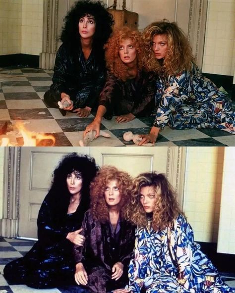 The Witches of Eastwick (1987) 😍 📷childrenofthenight9 Witches Of Eastwick, The Witches Of Eastwick, Witch Characters, Susan Sarandon, Michelle Pfeiffer, The Witches, Group Costumes, Witch Costume, Goth Aesthetic