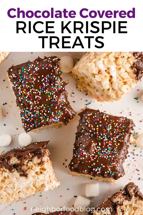 Chocolate Coated Rice Krispie Treats, Rice Krispie Treats With Chocolate Top, Chocolate Rice Krispie Treats Dipped, Rice Krispie Squares With Chocolate, Rice Krispies With Chocolate On Top, Rice Crispy Treats With Chocolate On Top, Rice Krispies With Chocolate, Chocolate Covered Rice Crispy Treats, Rice Krispie Treats With Chocolate