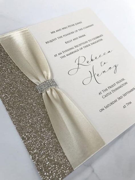 Wedding Invitation Champagne, Wedding Illustration Card, Wedding Glitter, Box Wedding Invitations, Event Decorating, Wedding Invitation Background, Pearl Bridal Headband, Glitter Wedding Invitations, Wedding Dresses Cinderella