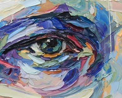 Eye Painting, Impasto Painting, Arte Sketchbook, Arte Inspo, A Level Art, Abstract Portrait, Painting Art Projects, Eye Art, Art Techniques