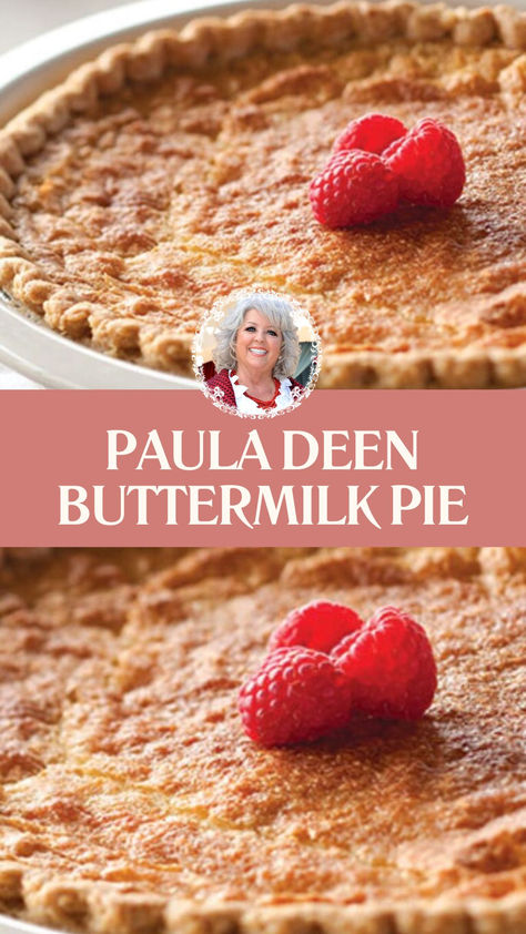 Paula Deen Buttermilk Pie Buttermilk Pie Paula Deen, Paula Deen Cheesecake, Paula Deen Buttermilk Pie, Recipes With Buttermilk Easy, Buttermilk Pie Easy, Buttermilk Pie Recipe Paula Deen, Butter Milk Pie, Buttermilk Dessert Recipes, Home Made Desserts