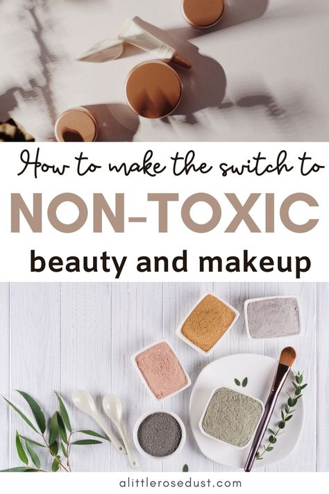 Non Toxic Recipes, Non Toxic Makeup Remover, Non Toxic Makeup Brands, Clean Beauty Blender, Living Naturally, Chemical Free Makeup, Natural Makeup Look Tutorial, Nontoxic Living, Toxic Makeup